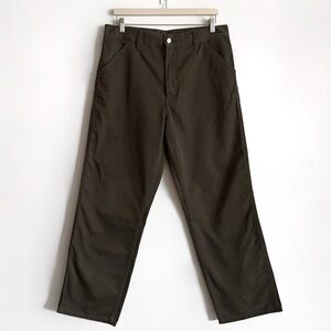 Carhartt WIP Khaki Simple Pants 32×29